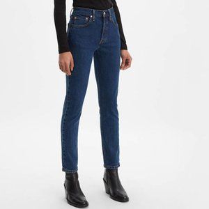 Levi's Premium 501 Skinny High Rise ButtonUp Jeans
